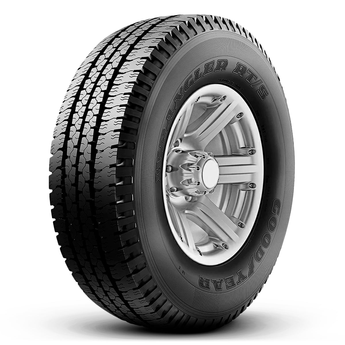 Pneu 265/75R16 Goodyear Wrangler RT/S Comercial 123/120R
